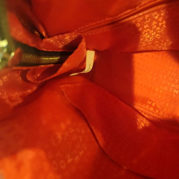 Kate Spade ♠️ Wellesley Stripe Alessa Striped Patent Leather Satchel/Crossbody - Picture 11 of 17